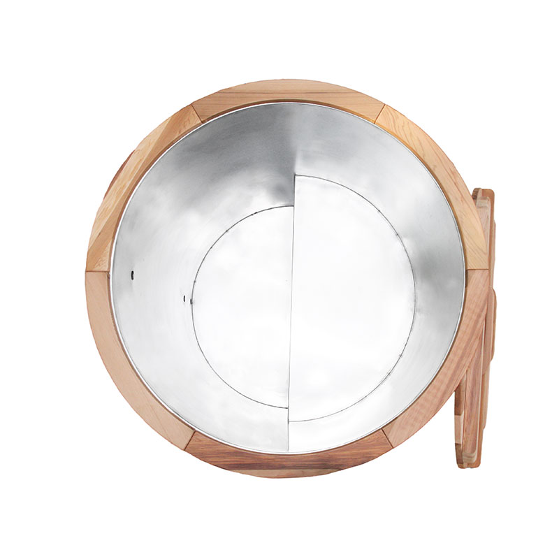 Baignoire froide en bois