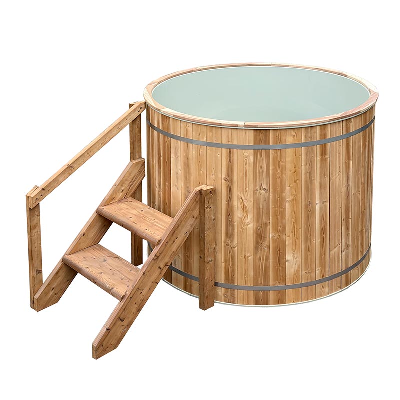 Baignoire froide à immersion profonde avec revêtement en acier inoxydable 304