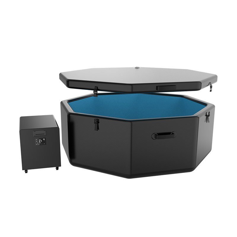 Pousse de glace octogone pour refroidisseur d'eau