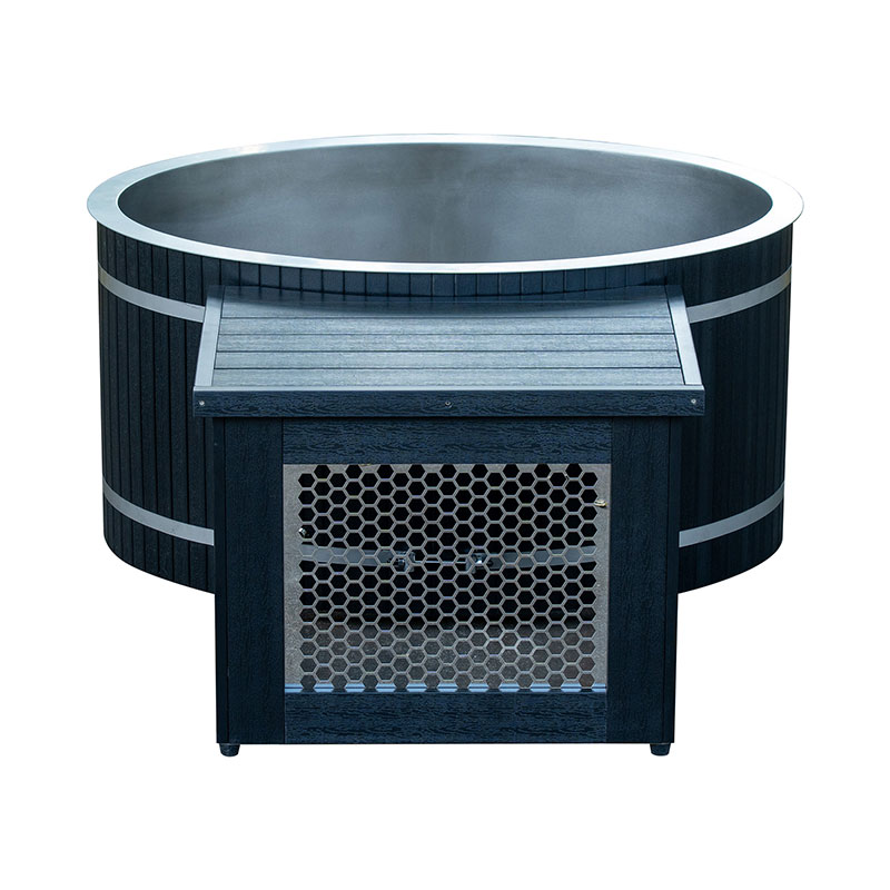 Plongeon froid ovale avec cuve en acier inoxydable Plongeon froid ovale avec cuve en acier inoxydable