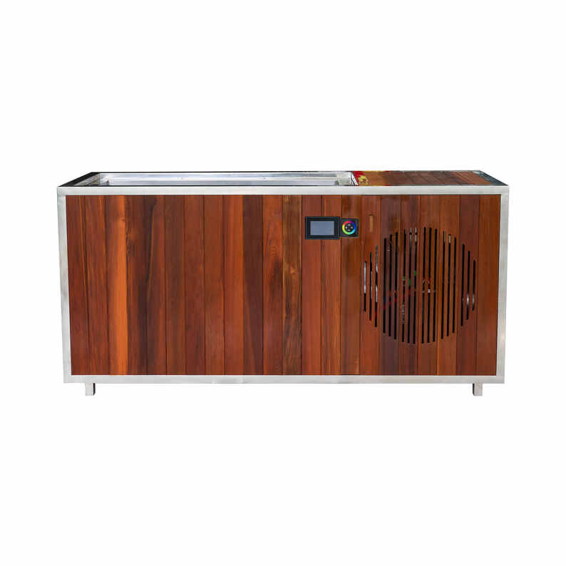 Système de thérapie par le froid tout-en-un en cèdre renforcé de 280 kg